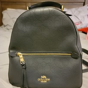 Blue Coach backpack